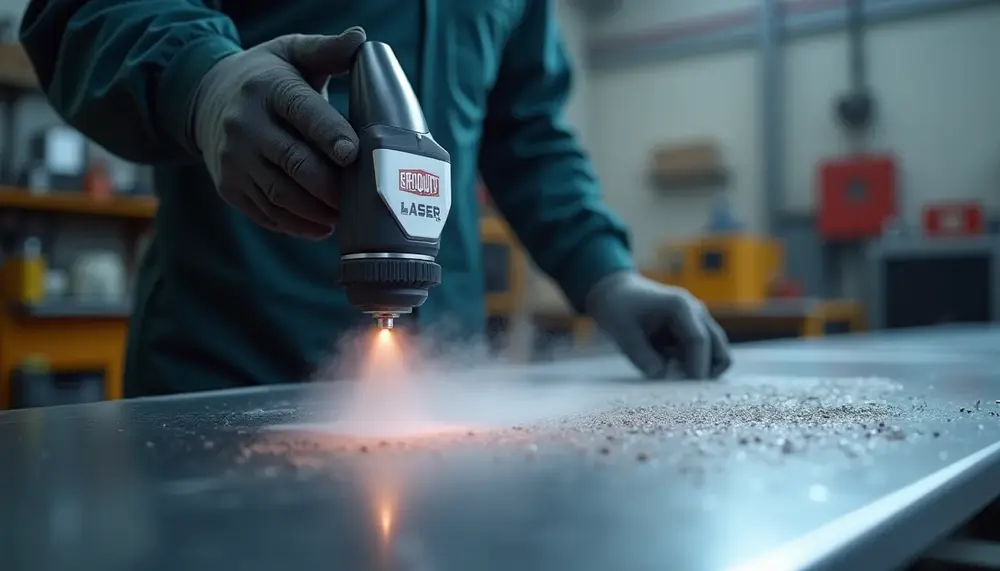 Vorteile eines mobilen Laser Reinigungsgeräts im Einsatz