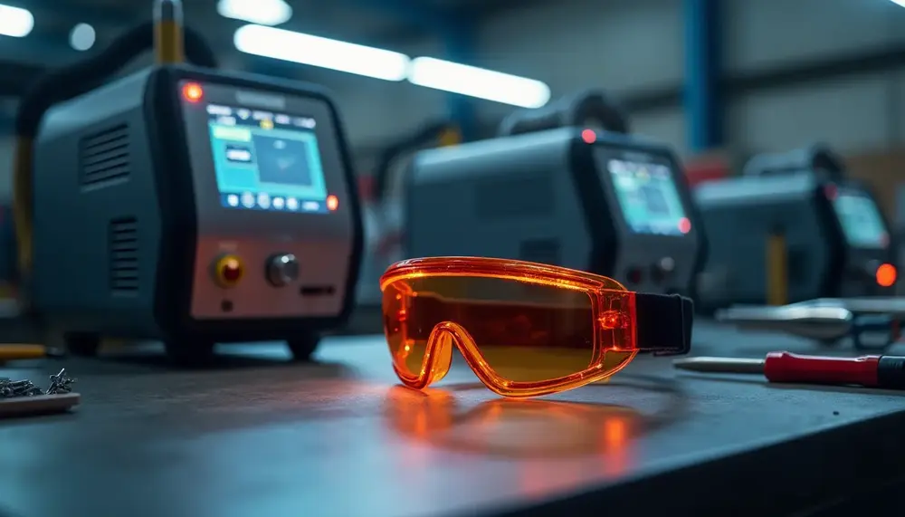 warum-eine-schutzbrille-bei-der-laserreinigung-unerlaesslich-ist